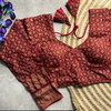 Ajrakh full By Ruhi Ajrakh Cotton Full Sleeve Blouse Wholesale Price In Surat